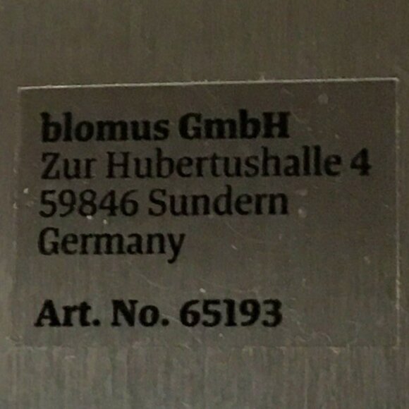 BLOMUS 🍷 29-Inch Stainless Steel Wall-Mounted Wine Bottle Holder - Picture 14 of 16